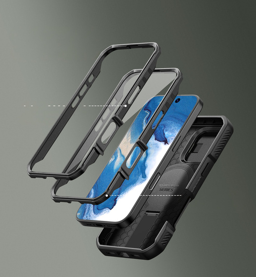 Etui pancerne Dexnor CamProtect z MagSafe do iPhone 16 Pro