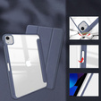 Etui do iPad Air 11" 2025/2024 (7/6 gen.), Smartcase Hybrid, z miejscem na rysik, fioletowe
