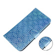 Etui z klapką do Oppo A17, Wallet, Mandala niebieskie