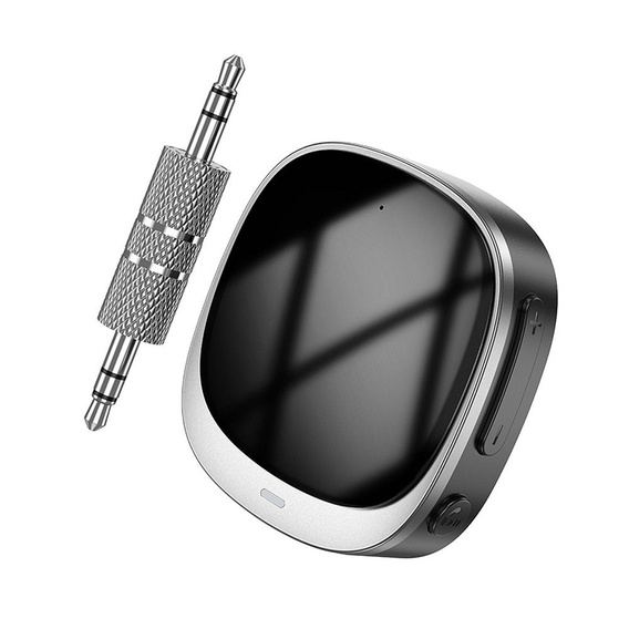 Adapter AUX Bluetooth Hoco E80 z wyświetlaczem