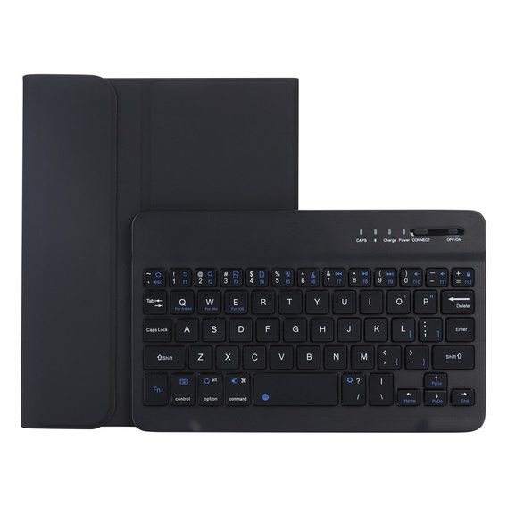 Etui z klawiaturą bluetooth do iPad mini 8.3" 2021 (6 gen.) / iPad mini 8.3" 2024 (7 gen.), Czarne