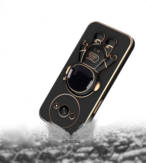 Etui do Xiaomi Redmi A3, Astronaut, czarne