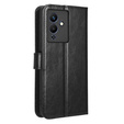 Etui z klapką do Infinix Note 12 5G, Crazy Horse Wallet, czarne