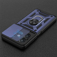 Etui pancerne do Oppo A40 / Oppo A40m, CamShield Slide, niebieskie