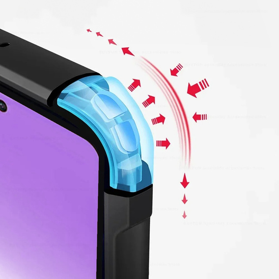Etui do Oppo A5 Pro 5G, AntiDrop Hybrid, czarne