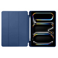 Etui do iPad Pro 13" 2024 (7 gen.), Smartcase z miejscem na rysik, granatowe