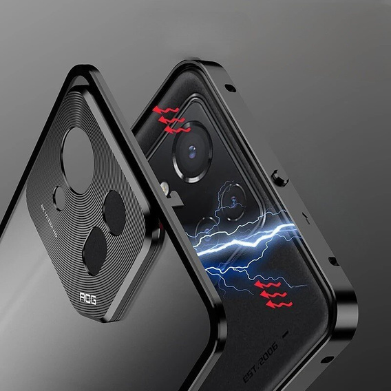 Etui do ASUS ROG Phone 8 Pro, Frame Case, czarne