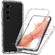 Etui do Samsung Galaxy S23, Shockproof, z folią, przezroczyste