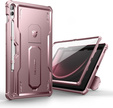 Etui pancerne do Galaxy Tab S9 FE+ Plus 12.4, Dexnor Full Body, różowe