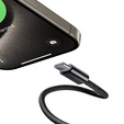 BENKS Kabel Type-C do Lightning 27W / 3A 100cm, czarny