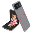 Etui PC Flip Case do Samsung Galaxy Z Flip3 5G, Pattern, Grey