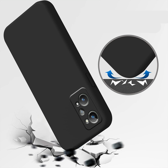 Etui do Realme GT 2 5G / GT Neo 2 / GT Neo 3T, Silicone Lite, czarne