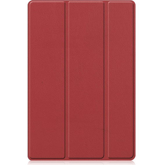 Etui do Samsung Galaxy Tab A8 10.5 SM-X200 SM-X205, Smartcase, bordowe