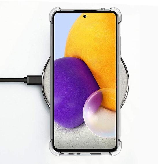 Etui do Samsung Galaxy A72 4G/5G, Dropproof, Przezroczyste