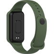 Pasek Silikonowe do Xiaomi Amazfit Band 7, Zielony