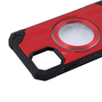 Etui do iPhone 13, Heavy Duty MagSafe, czerwone