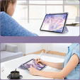 Etui Smartcase Hybrid do Lenovo Tab M11, z miejscem na rysik – fioletowe Marble