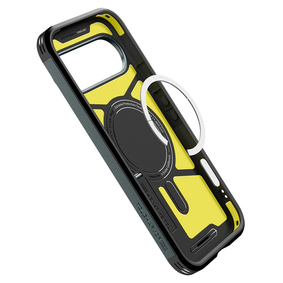 Etui Spigen Tough Armor MagSafe do Google Pixel 10 Pro XL, Abyss Green