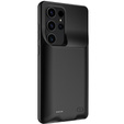 Etui z Baterią 10000mAh do Samsung Galaxy S23 Ultra, czarne