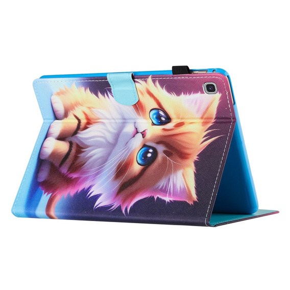 Etui do Samsung Galaxy Tab A7 Lite, z klapką, kotek