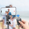 Tech-Protect L03S Wireless Kijek Selfie Stick Tripod, biały