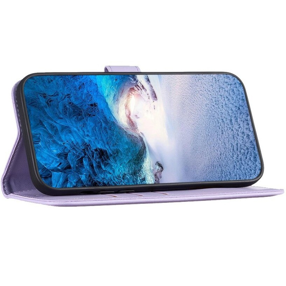 Etui z klapką do Samsung Galaxy A55 5G,BINFEN Wallet, fioletowe
