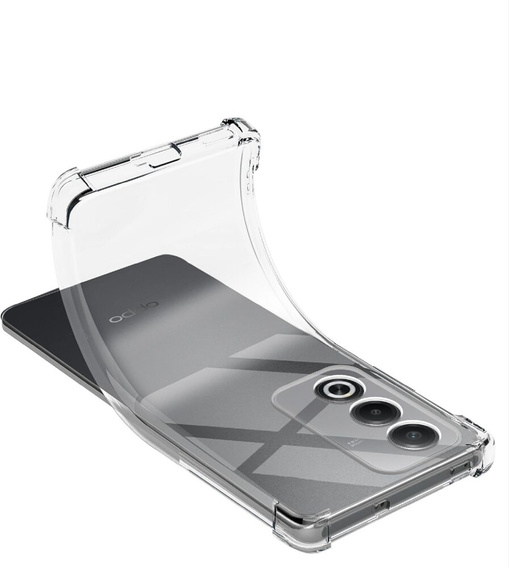 Etui do Oppo A80, Dropproof, przezroczyste