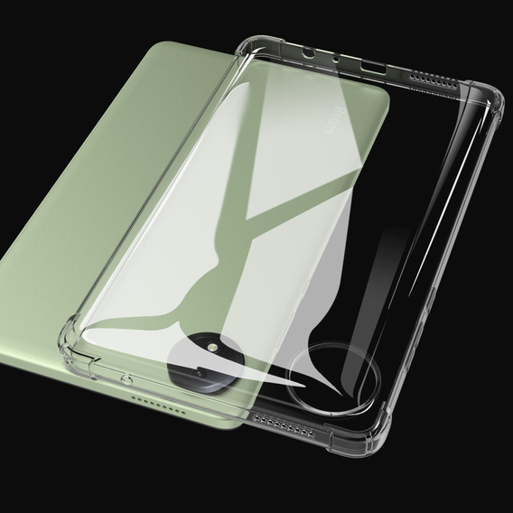 Etui do Xiaomi Redmi Pad SE 8.7", Silikonowe, przezroczyste