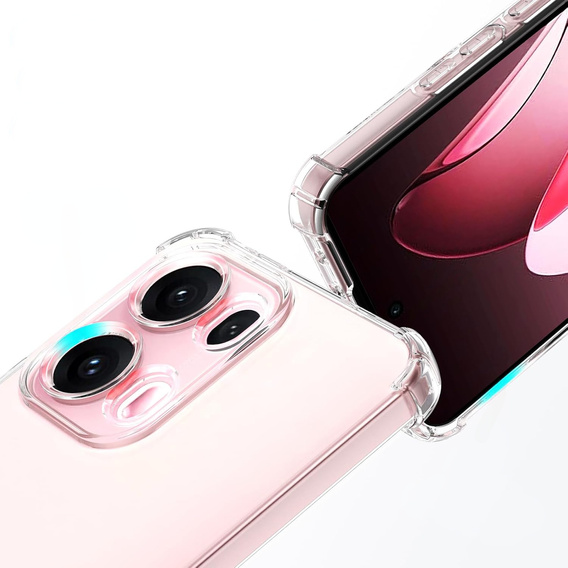 Etui do Oppo Reno 13 Pro, Dropproof, przezroczyste
