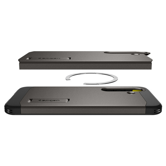 Etui Spigen Tough Armor Mag Gunmetal do Samsung Galaxy S25