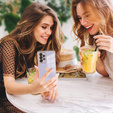 Etui do Samsung Galaxy A53 5G, Electro heart, fioletowe