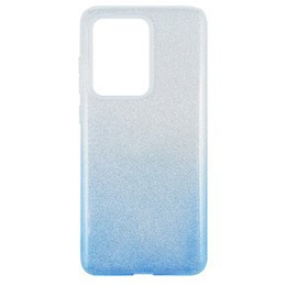 Etui Glitter Case Samsung Galaxy S20 Ultra - Silver / Blue