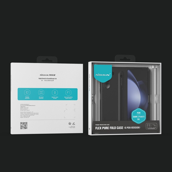 Etui NILLKIN do Samsung Galaxy ZFold5 5G, Flex Pure, czarne