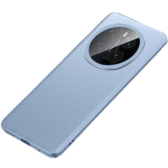 Etui do Honor Magic 7 Pro 5G, Leather Hybrid MagSafe, niebieski