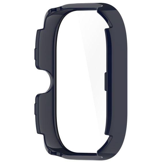 2w1 Etui + Szkło Hartowane do Xiaomi Redmi Watch 4, Granatowe