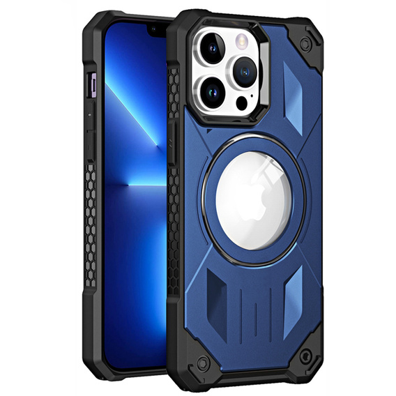 Etui do iPhone 14 Pro Max, Heavy Duty MagSafe, granatowe
