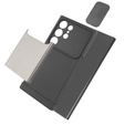 Pancerne etui do MagSafe na Galaxy S24 Ultra, ERBORD MagProtect Cam Slider, szare gunmetal