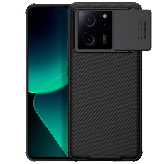 Etui do Xiaomi 13T/13T Pro, pancerne Nillkin, CamShield Pro, Czarne
