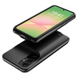 Etui z miękką ramką i baterią 6000mAh do Samsung Galaxy A36 / A56 5G – czarne