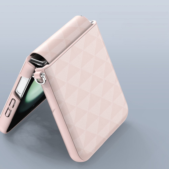 Etui Dux Ducis do Samsung Galaxy Z Flip7 FE / Z Flip6, Fitt, różowe