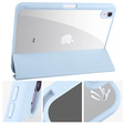 Etui do iPad 11" 2025 A16 (11 gen.) / iPad 10.9" 2022 (10 gen.), Smartcase Hybrid, z miejscem na rysik, niebieskie