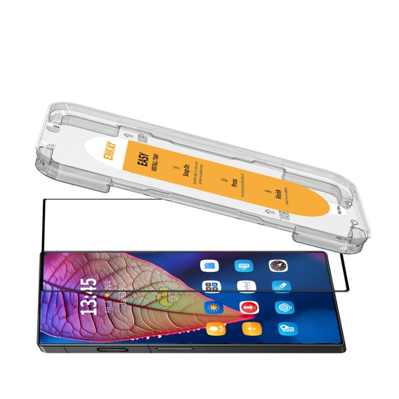 ENKAY Szkło Hartowane do ZTE nubia Red Magic 9 Pro 5G / 9 Pro+ 5G, czarne