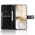 Etui z klapką do Realme 14 Pro 5G, Crazy Horse Wallet, czarne