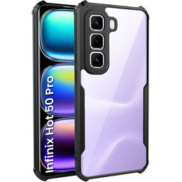 Etui do Infinix Hot 50 Pro 4G, AntiDrop Hybrid, czarne