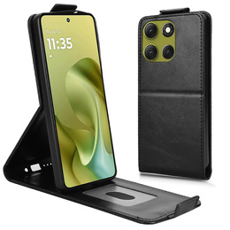Etui z klapką do Xiaomi Redmi 15 5G / 4G, Flip Case, czarne