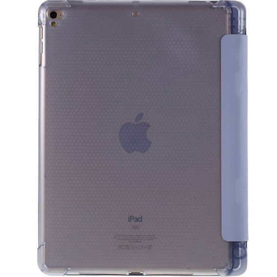 Etui do iPad 9.7" 2018/2017 (6/5 gen.) / Air 2/1 9.7" 2014/2013, Smartcase z miejscem na rysik, Fioletowe 