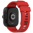 Pasek Silikonowy do Xiaomi Redmi Watch 4 / Xiaomi Smart Band 8 Pro / Xiaomi Smart Band 9 Pro, Czerwony