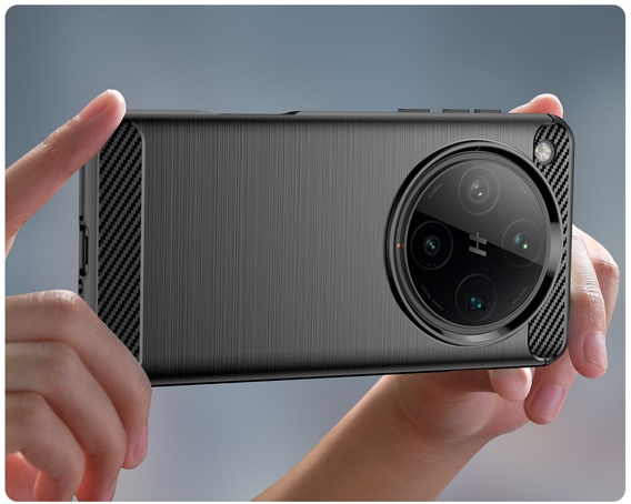 Etui do Oppo Find X8 Pro, Carbon, czarne