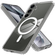 Etui do Samsung Galaxy S24, Fusion Hybrid, do MagSafe, przezroczyste