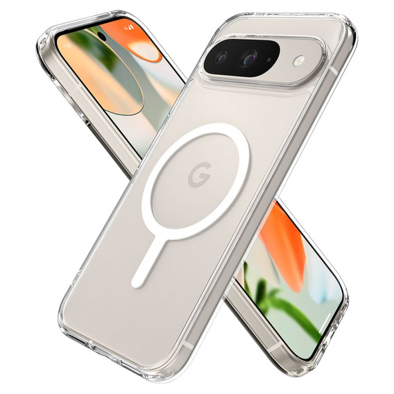 Etui Spigen do Google Pixel 9 Pro, Ultra Hybrid OneTap Ring, przezroczyste